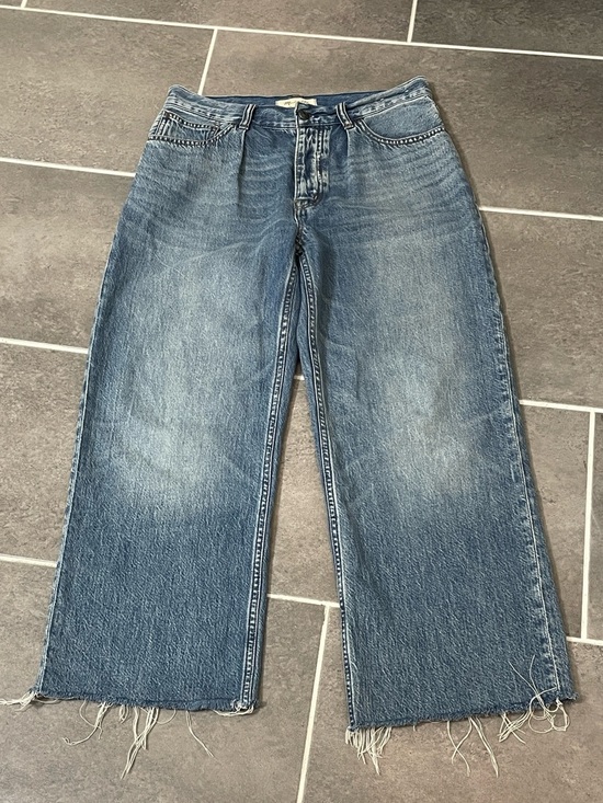 Madewell Pleated Low-Slung Baggy Jean size 25X27 - Picture 2 of 16